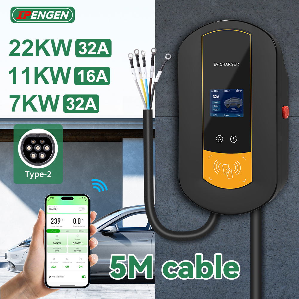Wallbox Ev - Station de recharge IPENGEN Type2 EV