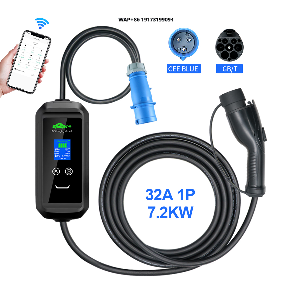 Ev Charging Pile - Chargeur EV portable AC personnalisé pour