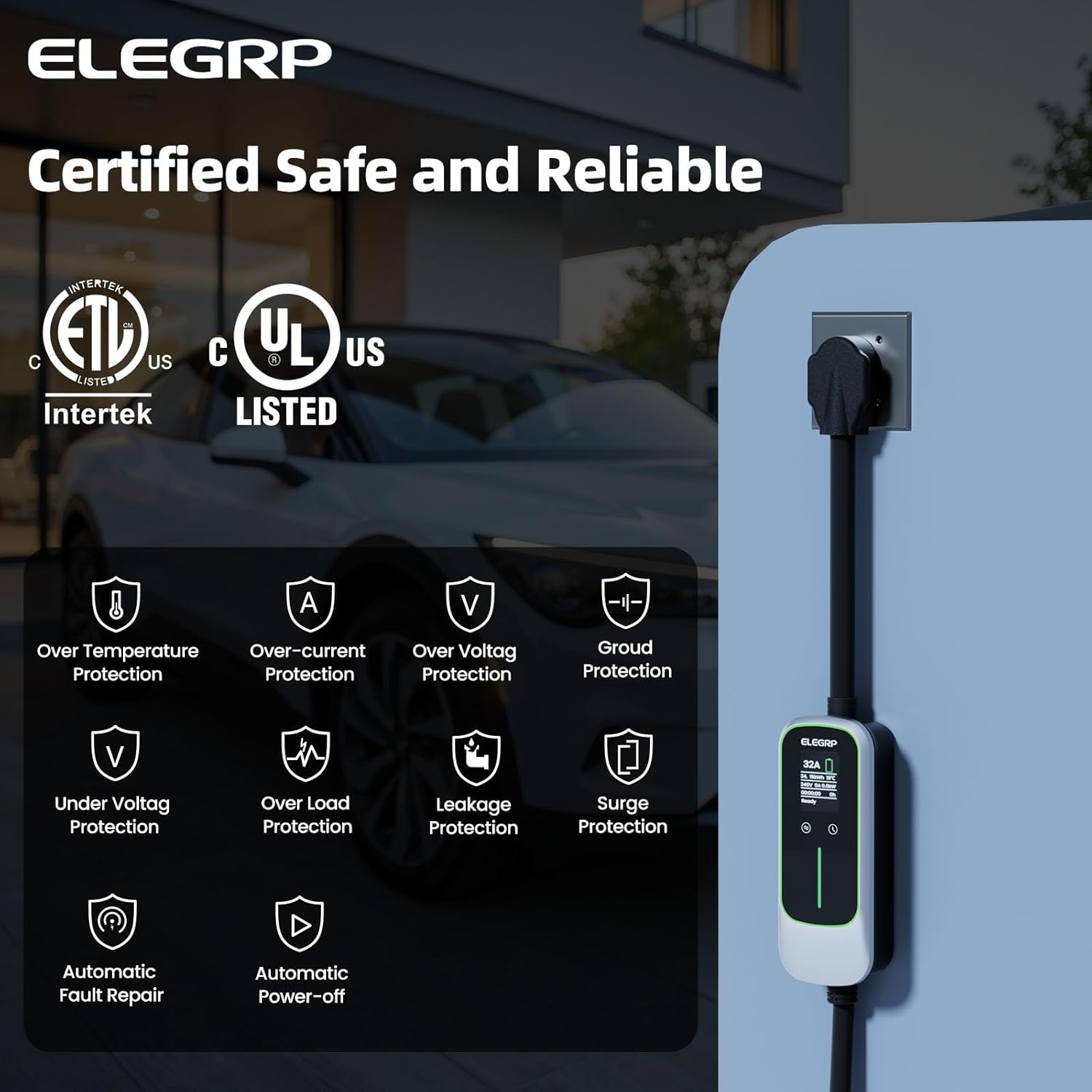 ELEGRP Chargeur portable pour  - Home Ev Charger avis et prix