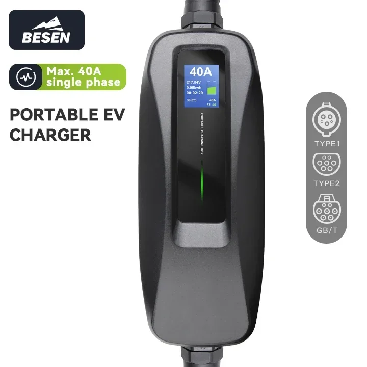 Chargeur EV portable BESEN 8,8 - Portable Ev Charger avis et prix