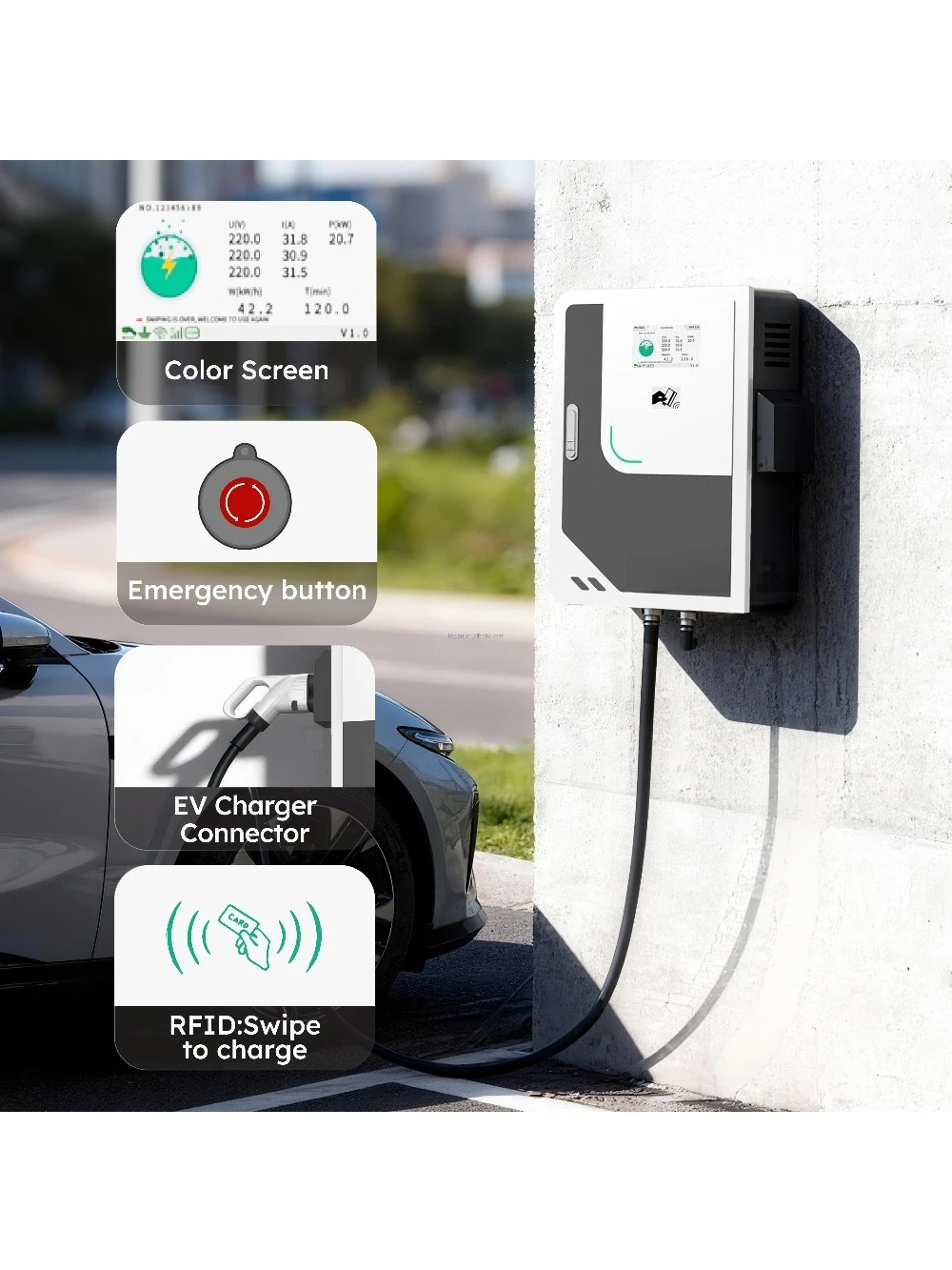 Chargeur rapide DC EV haute pe - Ev Charging Pile avis et prix