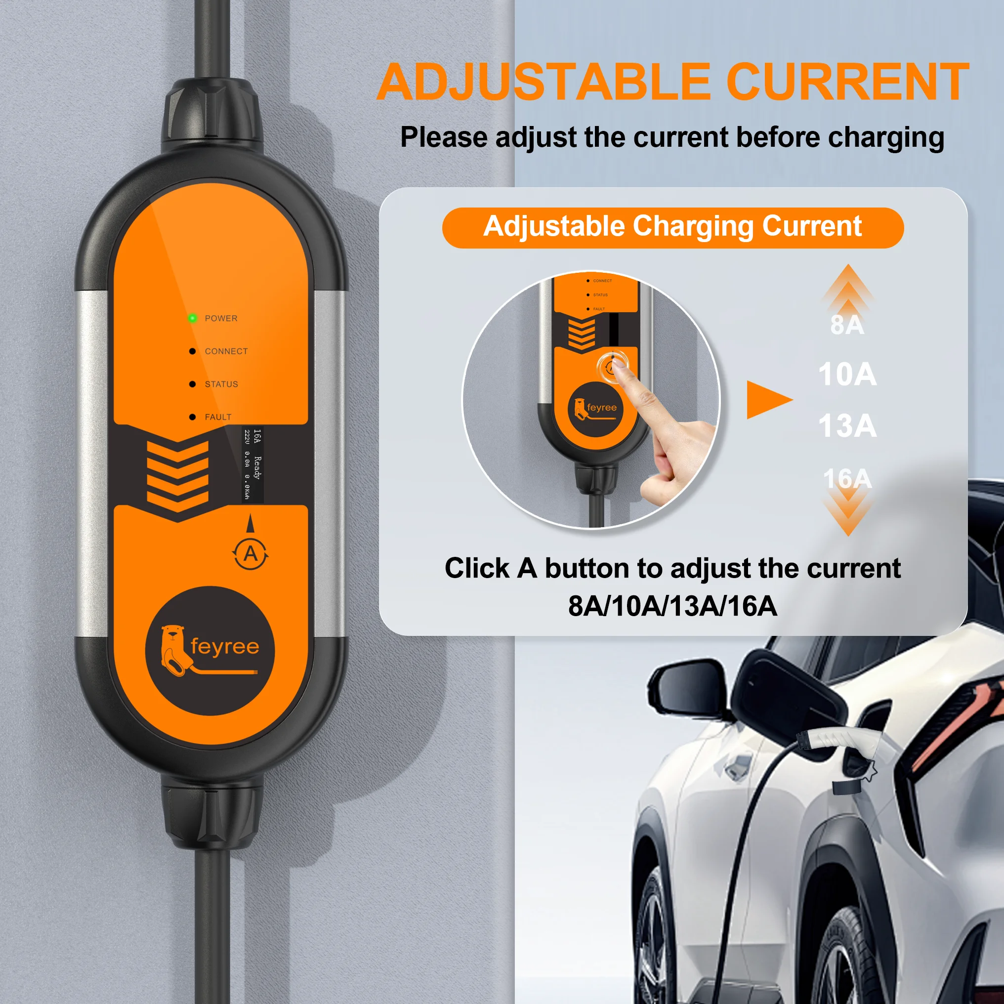 Chargeur EV portable Feyree Ty - Portable Ev Charger avis et prix
